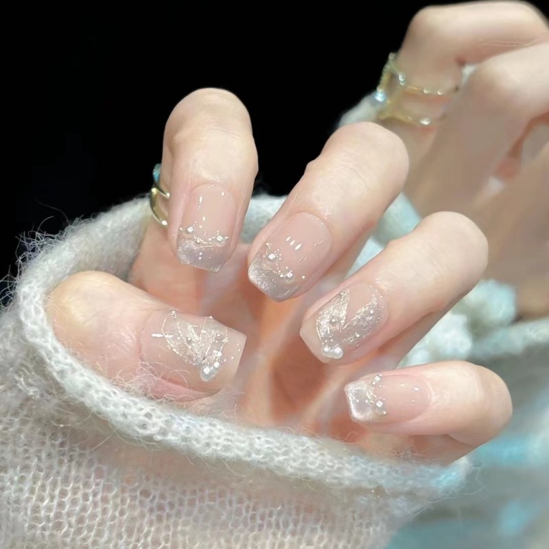 【手工美甲】白雪公主 人鱼尾巴穿戴甲 显白气质过年战甲,彩妆/香水/美妆工具,美甲工具,淘宝优惠券,粉丝福利购,淘宝优惠卷