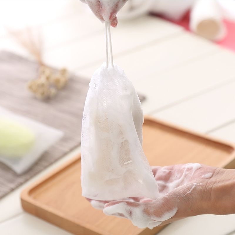 【新疆包邮】加厚发泡洗脸手工香皂单层洗澡泡泡网洁面起泡网