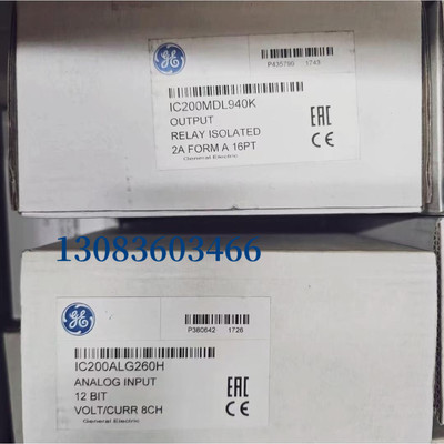 GE模块 IC200ALG320B IC200ALG260H IC200MDL940K