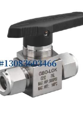 GBO-LOK冠博一体式仪表球阀SBV120H1A-S6M-SS/SBV120H2-F4-B