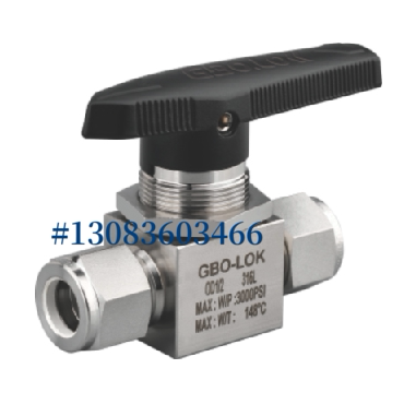 GBO-LOK冠博一体式仪表球阀SBV120H1A-S6M-SS/SBV120H2-F4-B