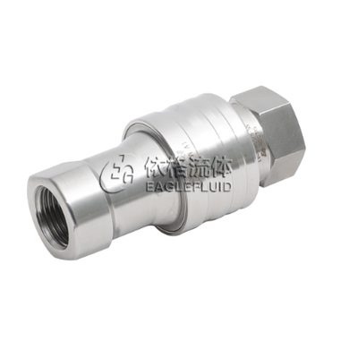 依格流体通用快换接头LV-ST-G1/2-F-SS/LV-MJ-G1/2-F-SS