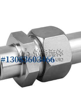 依格流体焊接式直通接头P-AS34F*3.0-F-SS/P-AS60F*5.0-F-SS