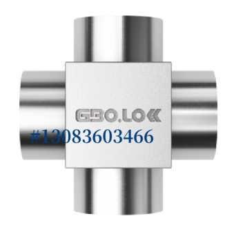 GBO-LOK冠博MCT微型四通接头MCT2S/4S/6S/8S/6MS/8MS/10MS/12MS