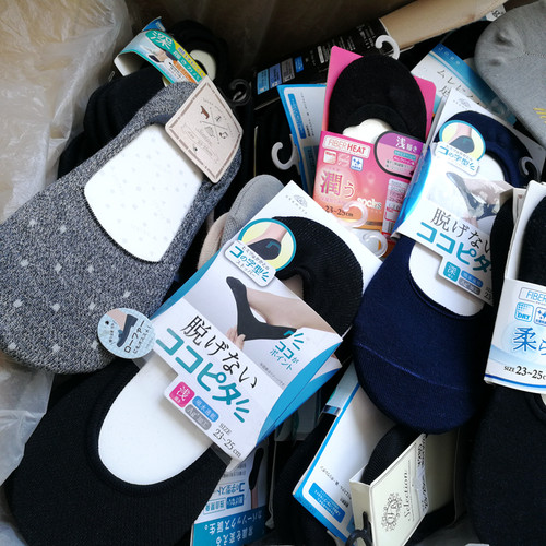 外贸便宜捡漏夏天杂款硅胶隐形袜