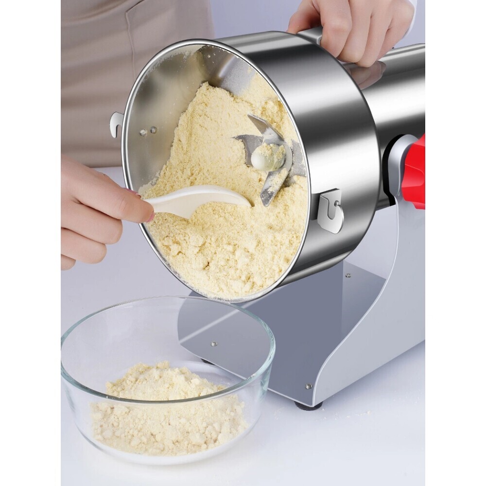 粉碎机电动家用小型磨粉机万能研超细商用破碎机磨机打粉机中药材