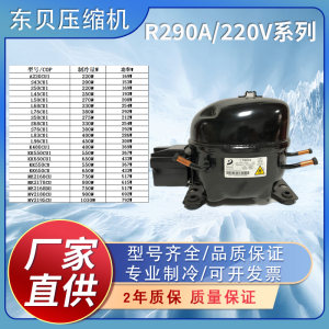 全新冰柜冰箱压缩机东贝R290