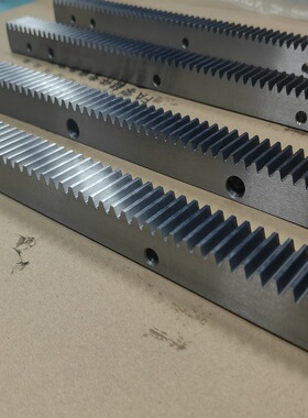 松虎VNU31直齿条 压力角20° 孔数指定型 发黑处理VNU32齿条VNU32