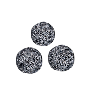 嘴食尚烟斗金属助燃网过滤网铁丝网烟斗清理工具耐烧金属球多款式