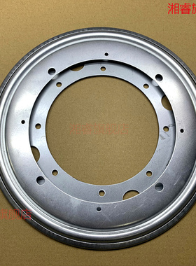 9寸230mm白色铁万向转盘电视电脑椅子旋转动书架底座轴承玩具转盘