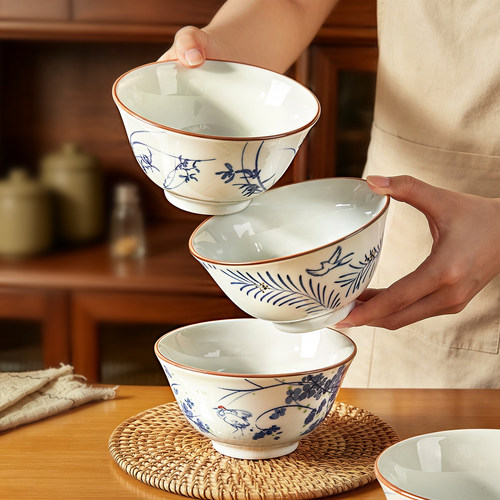 中式陶瓷米饭碗家用2026新款饭碗