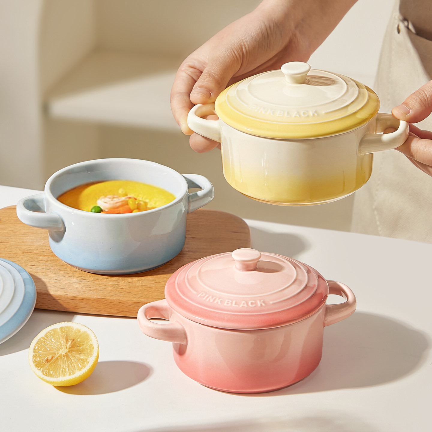 陶瓷双耳蒸蛋碗家用带盖蒸蛋羹专用碗隔水炖盅炖蛋高颜值燕窝蒸碗,餐饮具,碗,淘宝优惠券,粉丝福利购,淘宝优惠卷