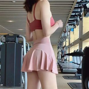 Color Casual Tennis Women Breathable Skirts Solid