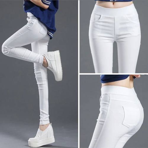 Women Summer Elastic Casual Stretch Skinny Leggings Slim