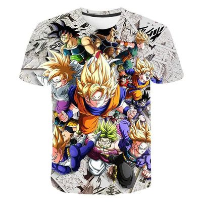 2024 Latest men's and women's T-shirt 3D printing hip hop