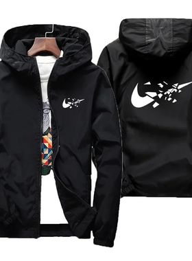 New Summer Jacket Men's Outdoor Sports Windproof Lightweight