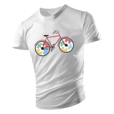 2024 summer short sleeve men's T-shirt adult simple color