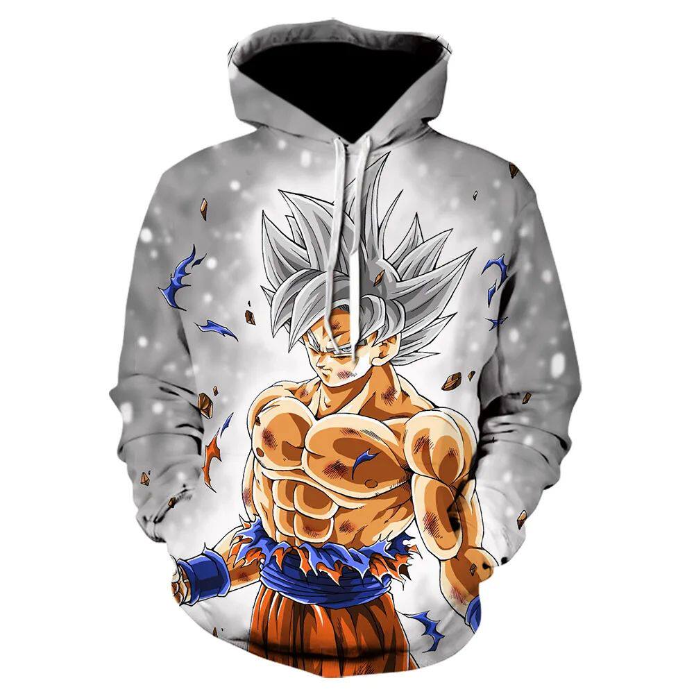 Dragon Ball 3D Digital Printing Hoodie Cartoon Anime Hooded
