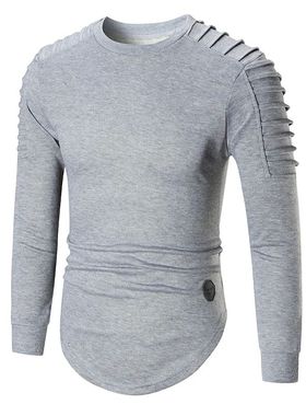 Autumn Men's Sweatshirt South Korea Fashion Casual Pullover