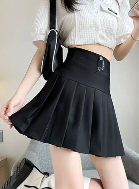 New Hot Selling Woman Y2k Black Mini Skirts Women Korean