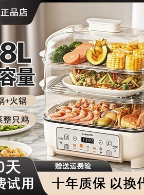 2025新款电蒸锅多功能家用三层蒸