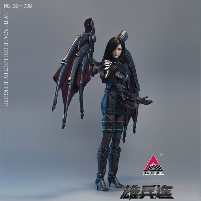 超神学院1/6 雄兵连 莫甘娜凉冰女王 盔甲版便装版 兵人可动人偶