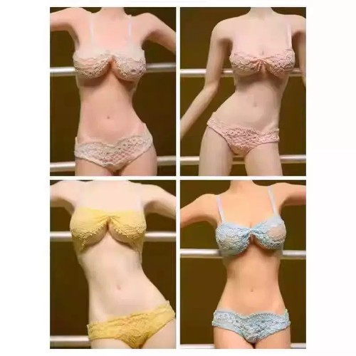 1/6女兵人衣服蕾丝内衣内裤文胸