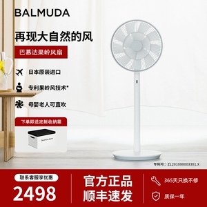 巴慕达balmuda日本进口果岭电风