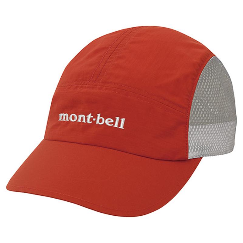 mont·bell中性儿童帽透气吸汗轻便舒适可调扣防晒帽子