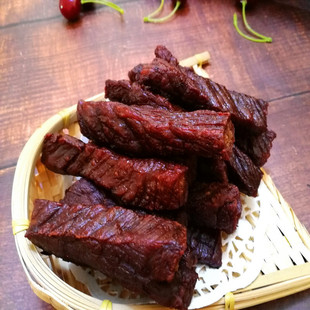 牛肉干风干内蒙古小吃特产休闲零食通辽特产手撕250克拍2袋 包邮