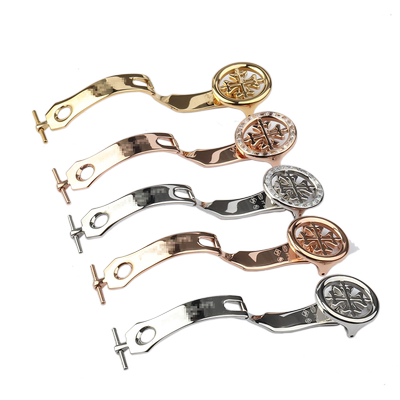 适用百达翡丽pp精钢折叠扣