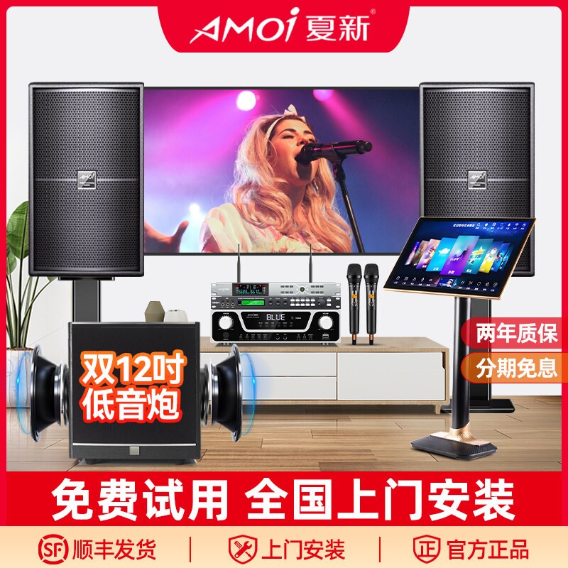 Amoi/夏新 SA-20（Amoi）家庭ktv音响套装点设备影院家用K歌卡拉O