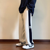 编织抽绳雪尼尔休闲裤男大码抽绳束脚裤K909P50，男装休闲裤，电商A073