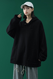 中性风秋冬季情侣连帽卫衣男女同款百搭外套WY2105P50，男装卫衣，电商A073