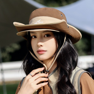 新款遮阳帽防晒登山帽男女通用户外爬山徒步钓鱼太阳帽夏季渔夫帽