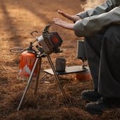 火枫暖阳大功率便携折叠取暖器炉暖炉野营多功能稳压分体炉具取