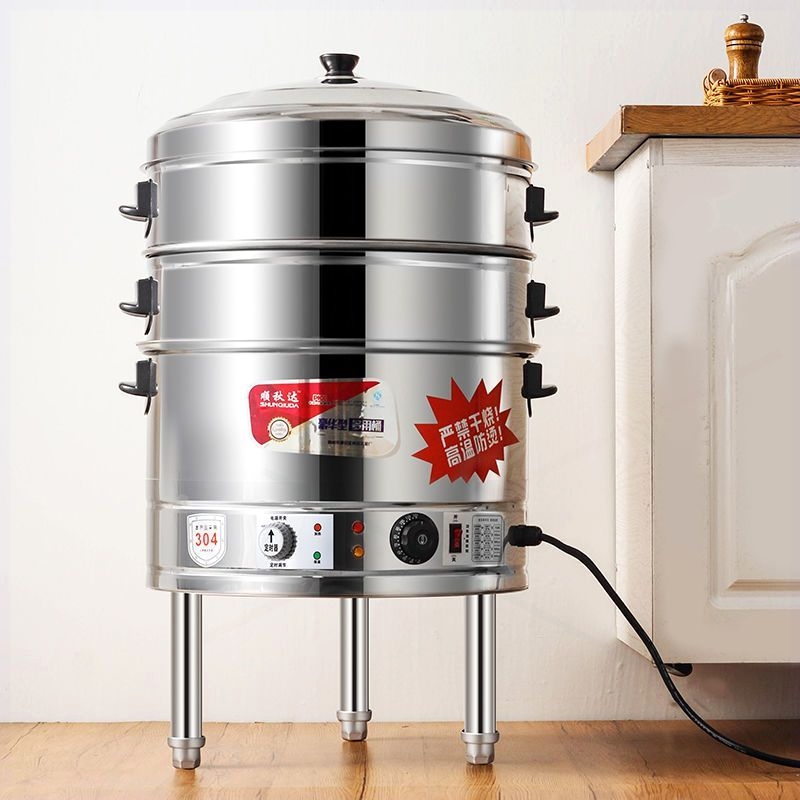 不锈钢电蒸炉商用大容量超大蒸煮