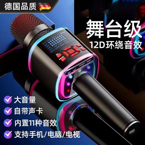 德国无线蓝牙麦克风话筒音响一体