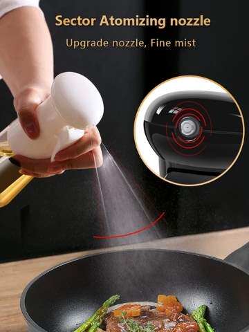 Oil Spray Bottle Cooking Baking Vinegar Sprayer Barbecue Spr