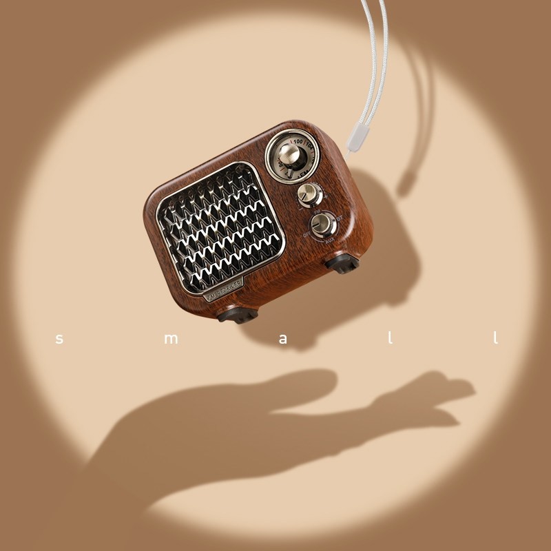 EnvyTiner A10迷你无线蓝牙音箱携式小钢炮小型音响户外收音机便