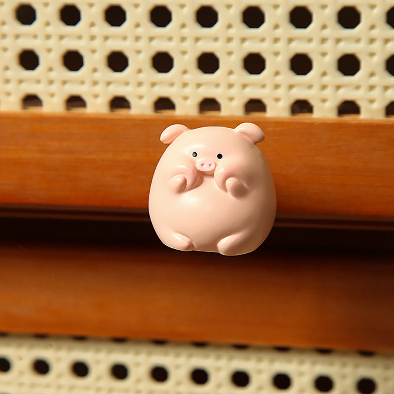 硕南可爱童趣多巴胺儿童房动物拉手橱柜衣柜门抽屉把手免打孔拉手