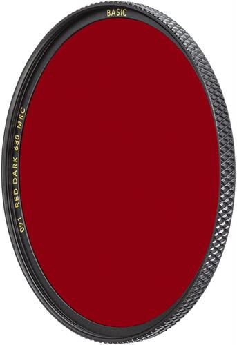 b+w黑白摄影滤镜多层红色77mm