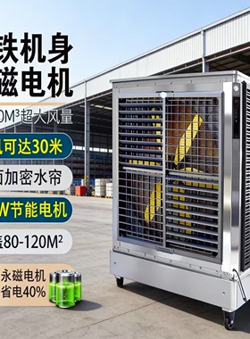 泳磁工业移动冷风机水冷空调扇商吧用用大型制冷风扇厂房水空调网