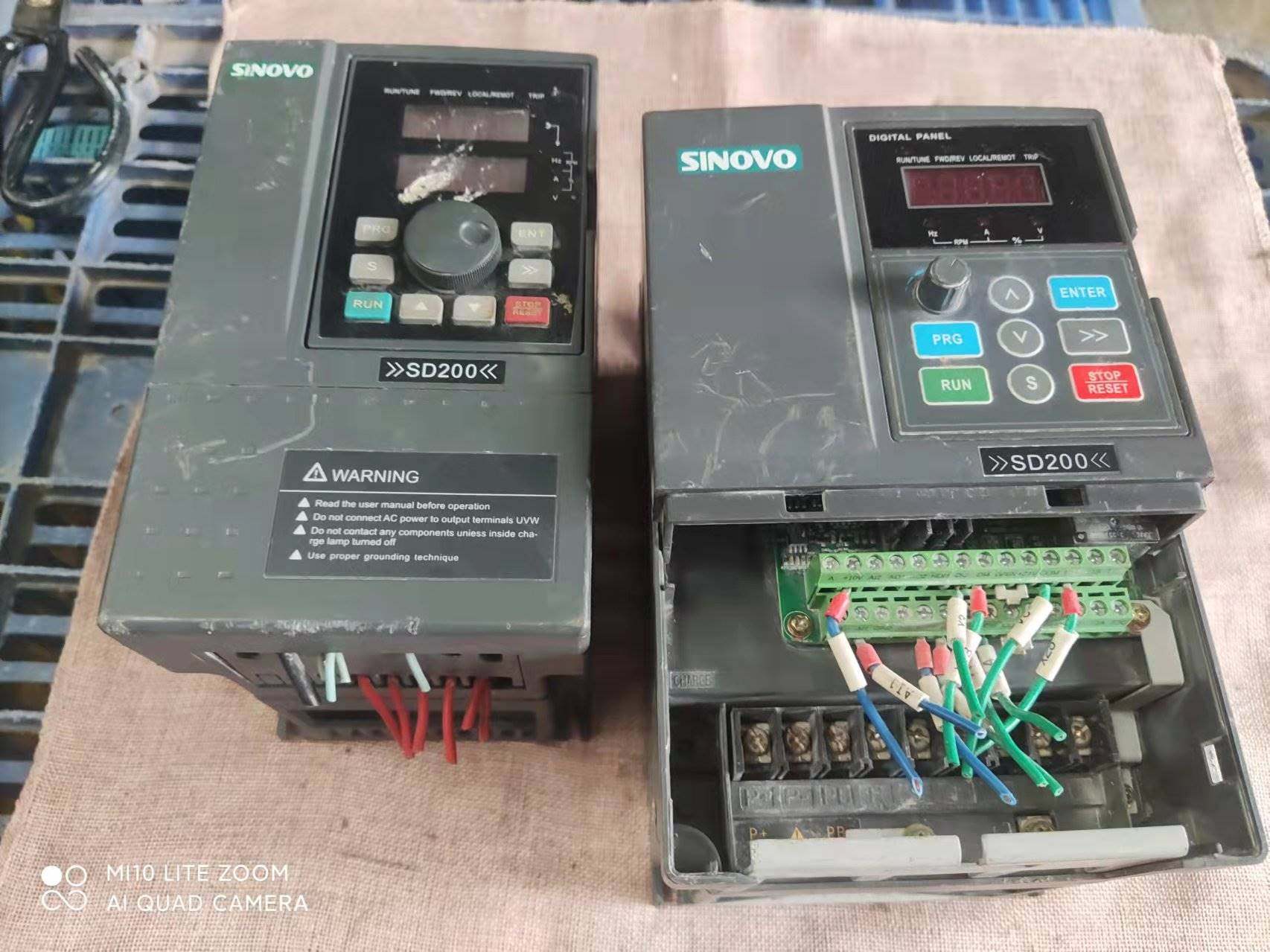 西林变频器 sd200-4t-2.2g/4.0p c 实物图 质保 现货