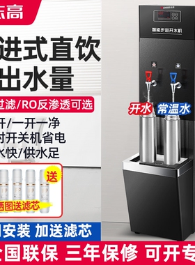 志高步进式全自动开水器商用冷热