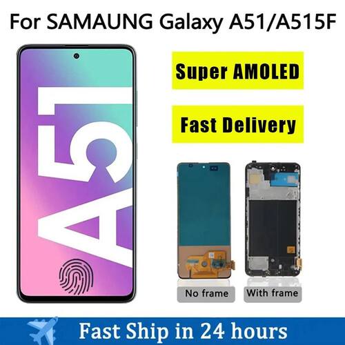Super AMOLED for Samsung A51 LCD Display for Samsung A51 OEM