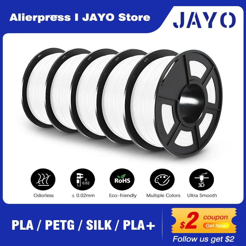 JAYO PLA/PLA META/PETG/SILK/PLA+/Wood/ ABS/Marble 3D Printer