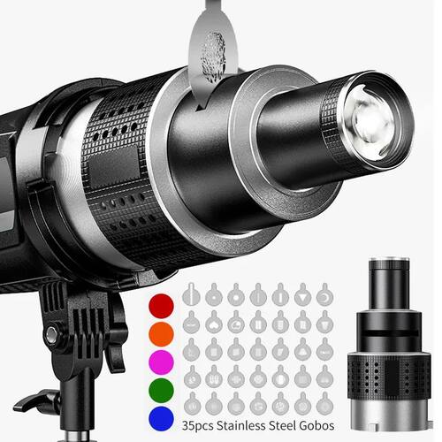 Bowens Mount Flash Snoot Conical Lens Video Artist Modelling