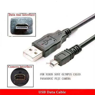 Digital Camera USB Data Cable Mini 8Pin Data Cable Camera Ac
