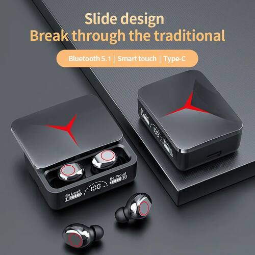 Original TWS M90 Wireless Headphones Gaming Earphone Bluetoo